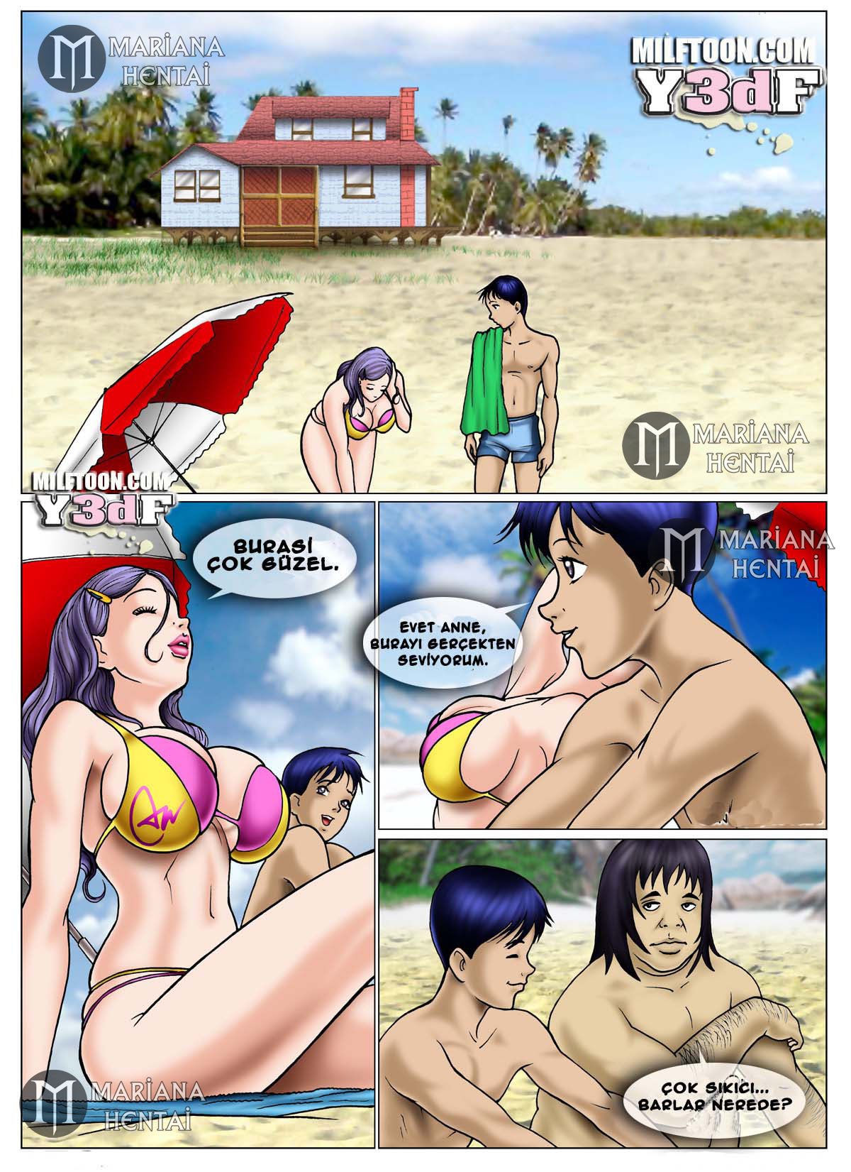 Milftoon - Plaj Macerası